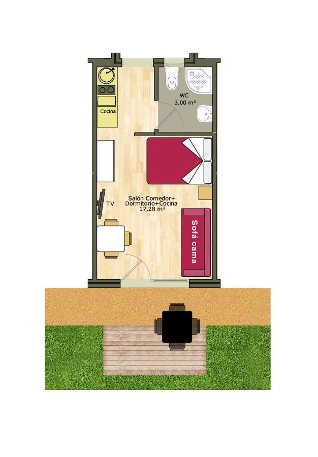 וילאנואבה דה לה ורה Veragua. Glamping Y Apartamentos Turisticos מראה חיצוני תמונה