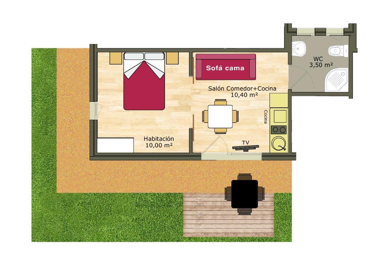 וילאנואבה דה לה ורה Veragua. Glamping Y Apartamentos Turisticos מראה חיצוני תמונה